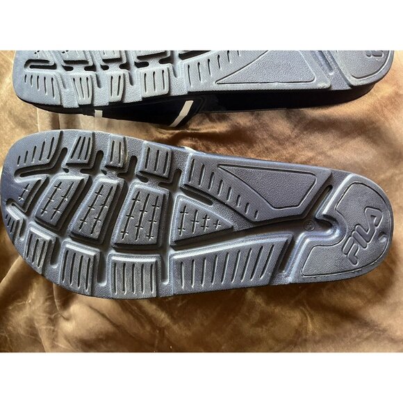 FILA AUTHENTIC SPORT SLIDE SANDALS MEN'S SIZE M-12  BLUE - Picture 10 of 16